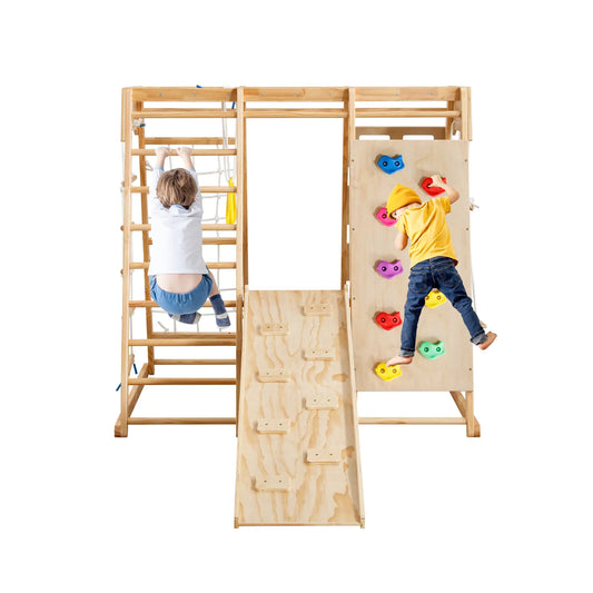 Indoor 8-in-1 Climbing Playset